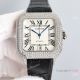 Swiss Quality Replica Cartier Santos 100 Iced Out Watches Blue Roman 40mm (4)_th.jpg